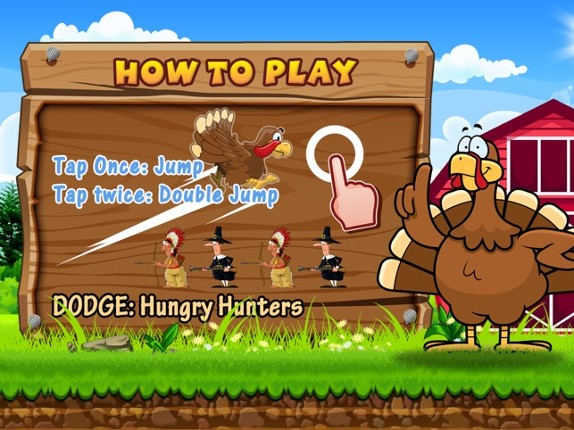 Turkey Run : Turbo Tom's Running from Pilgrim &amp; Indian Friends screenshot