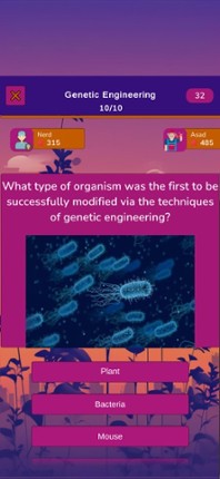 Biotechnology Knowledge Quiz screenshot
