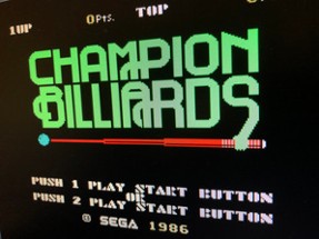 Champion Billiards remake for MSX 8bit computers Image