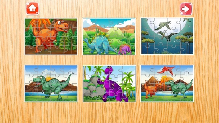 Dinosaur Jigsaw Puzzle - Magic Board Fun for Kids screenshot