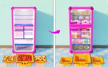 Fridge Organizer 3D Game Image