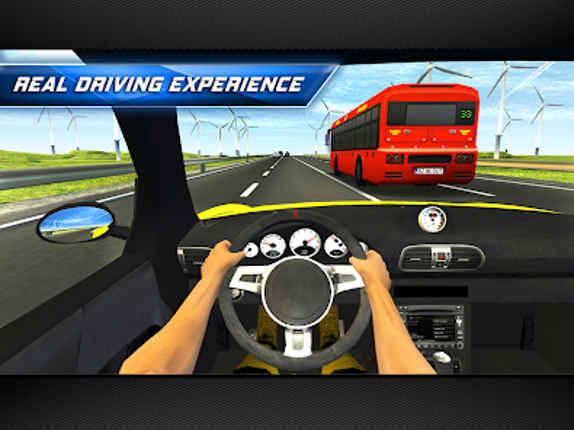 Racing in City: In Car Driving screenshot