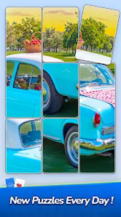 Jigsawcard Solitaire Puzzle screenshot