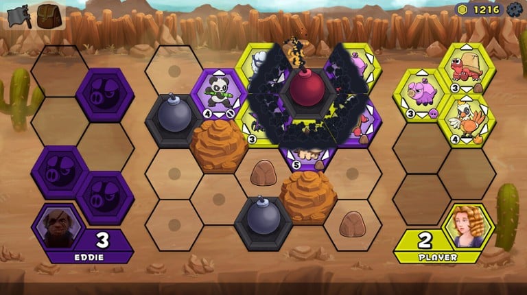 Attack on Hex Island screenshot