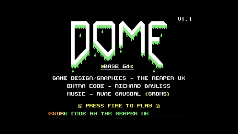 Dome Base 64 (C64) Game Cover