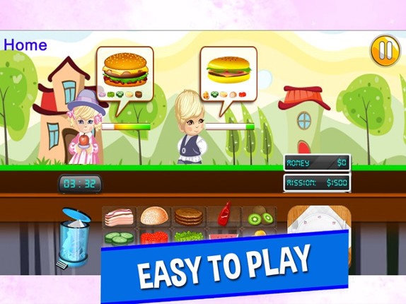 Kid Cooking Food : The Funny Restaurant Simulator Free games Image