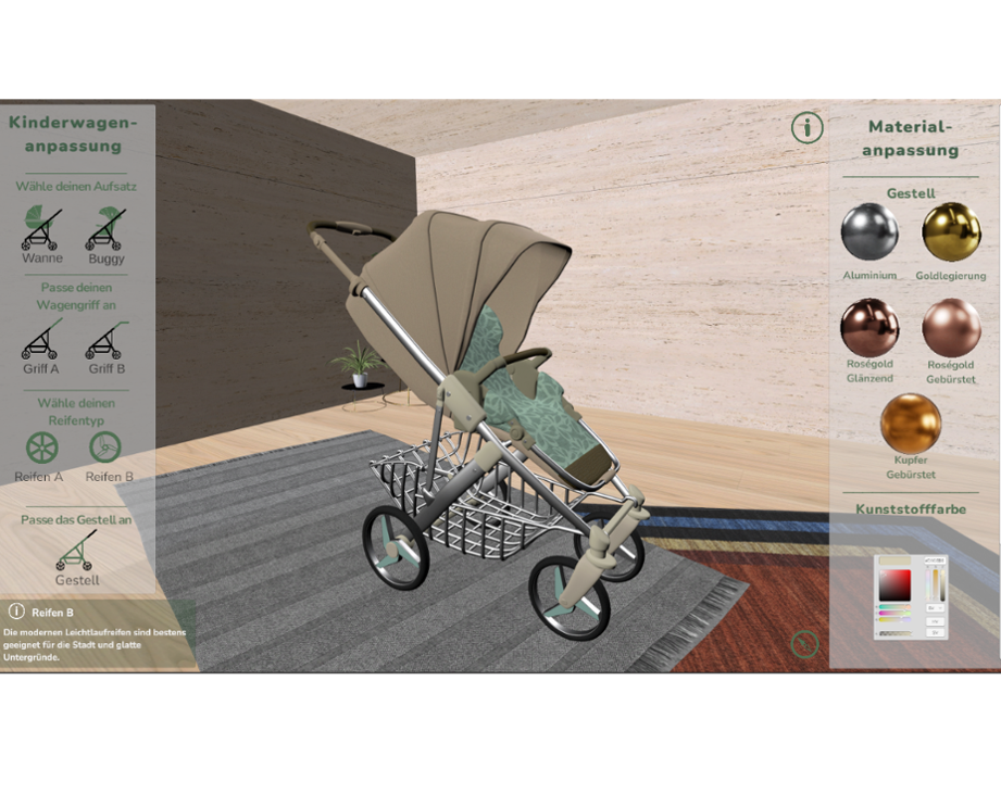 Games like Kinderwagen-Konfigurator (Realtime 3D)