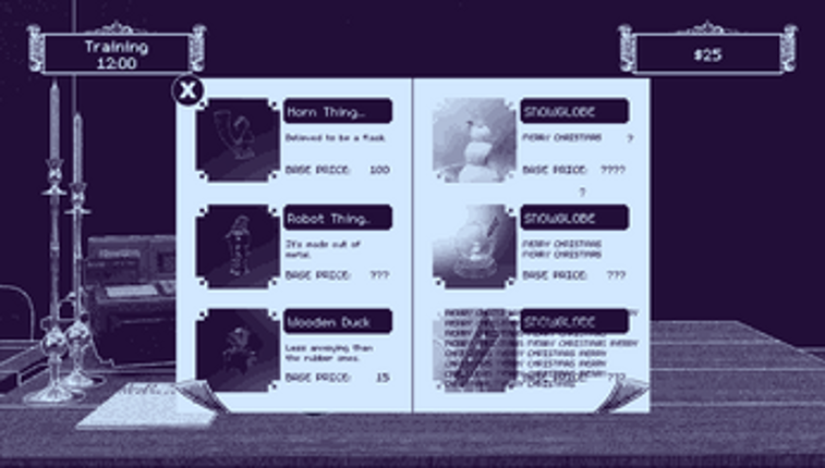 [DEMO] Second-Hand Cursed Antiquities screenshot