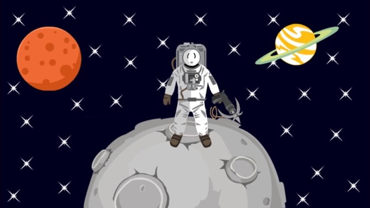 Stickman In Space screenshot