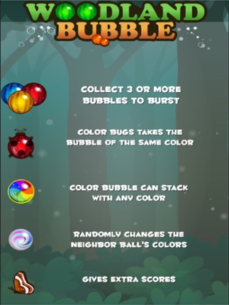 Woodland Bubble Shooter Bug Match Pop Saga screenshot