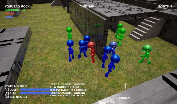 A Catchy Game: IntraTag screenshot