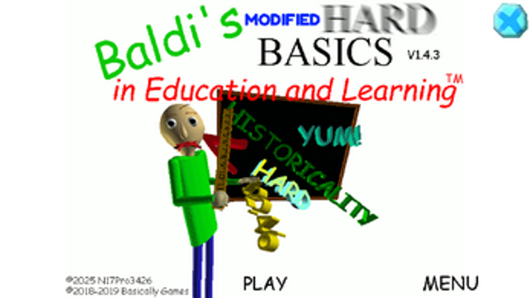 Baldi's Modified Hard Basics screenshot
