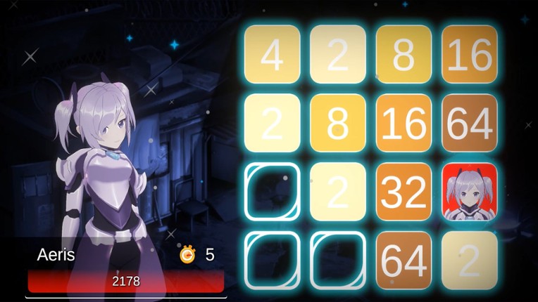 Battle Puzzle 2048 - Space Girls Image