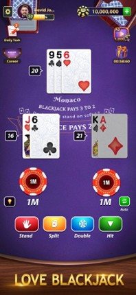 BlackJack by Murka: 21 Classic screenshot