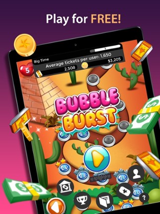 Bubble Burst App screenshot