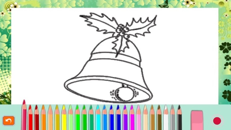 Christmas wishes photo coloring book for kids screenshot