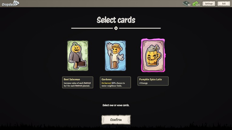 Cropdeck screenshot