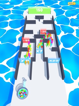 Crowd Maze 3D! screenshot