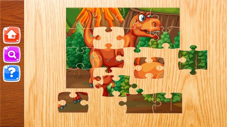 Dinosaur Jigsaw Puzzle - Magic Board Fun for Kids screenshot