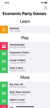 Economic Party Games Player Ed screenshot