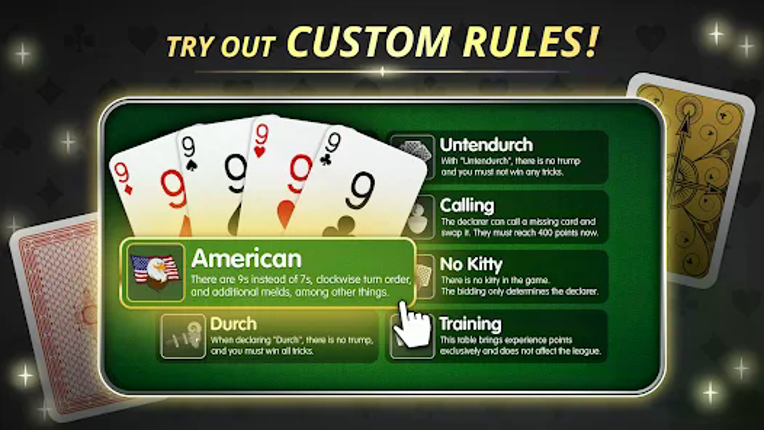 Pinochle - Cards and Fun screenshot