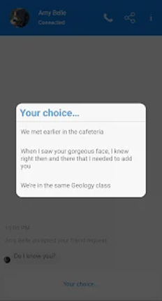 Friendzoned screenshot