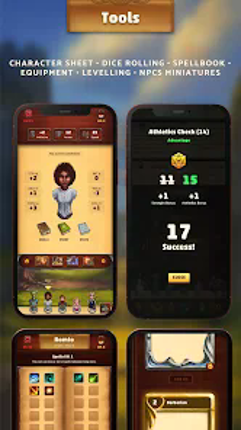 Dungeon Realms: Chat & Roll Image