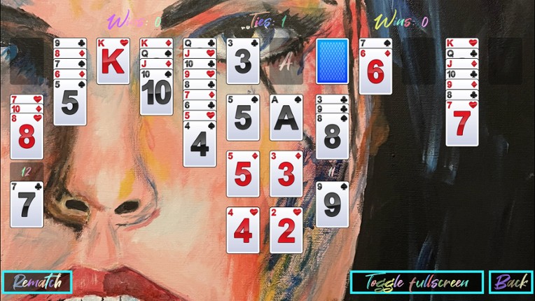 Gudrun's Solitaire Duel screenshot