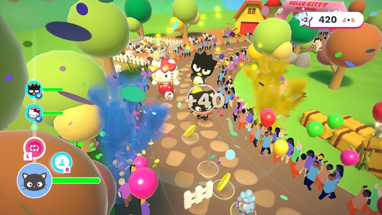 HELLO KITTY AND FRIENDS HAPPINESS PARADE screenshot