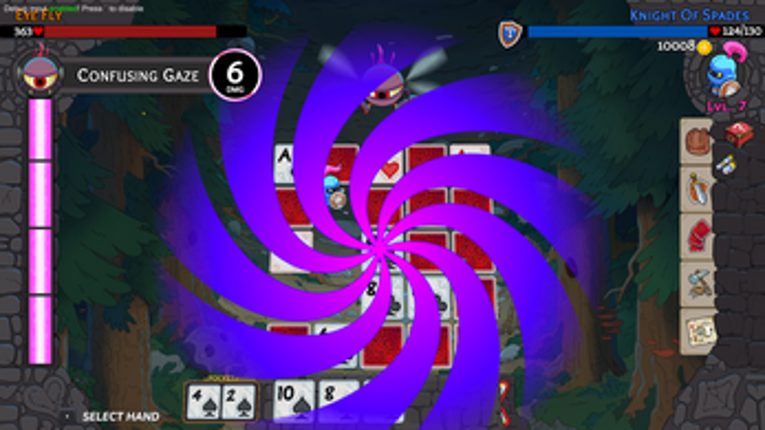 Hero's Hand screenshot