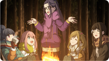 Laid-Back Camp: Have a nice day! Image