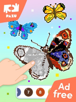 Pixel coloring games for kids screenshot