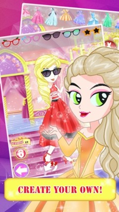 Princess Fairy Tale Dress Up Fashion Designer Pop Games Free for Girls screenshot