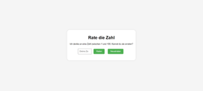 Rate die Zahl Image