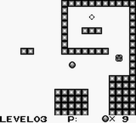 Super Hard Bouncer (Gameboy Game) screenshot
