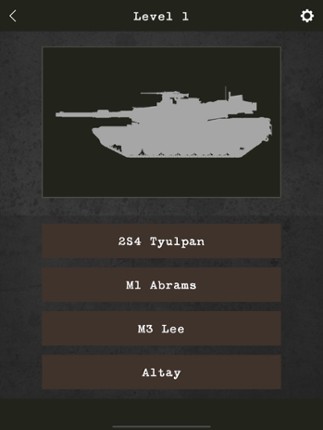 Tank Spotter's Quiz Image