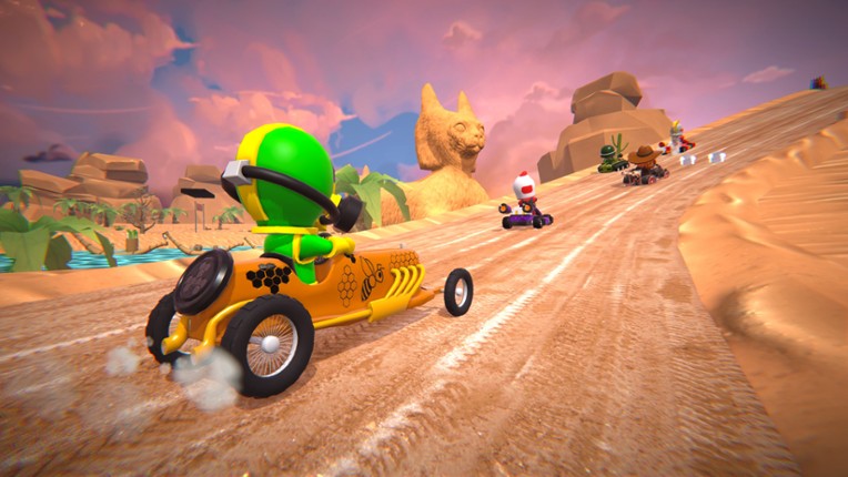 Turbo Dash Kart & Buried Alive & Kanjozoku Game screenshot