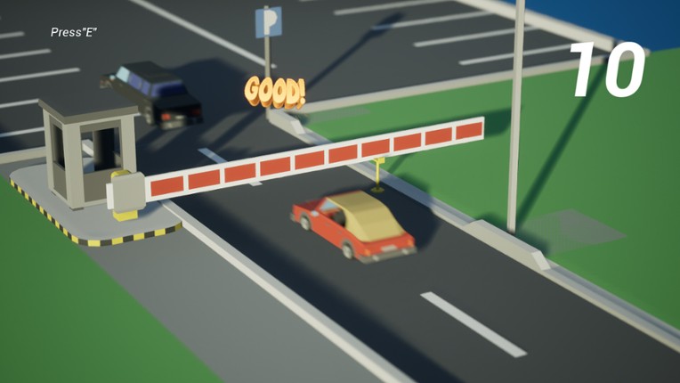 我，停车场的杆？ Me, the parking lot pole? screenshot