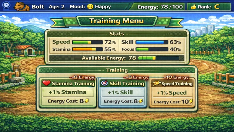 Canine Derby Manager screenshot