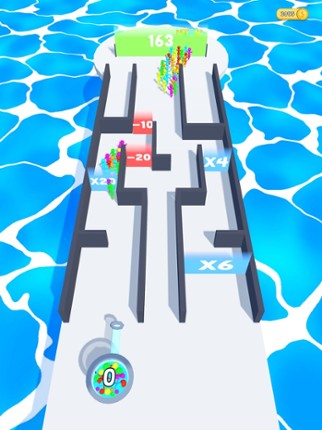 Crowd Maze 3D! screenshot