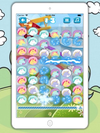 Cute Little Unicorn Match3 Image