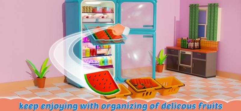 Fridge Organizer 3D Game screenshot
