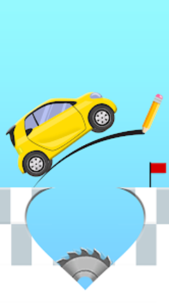 Draw 2 Bridge: Draw Save Car screenshot