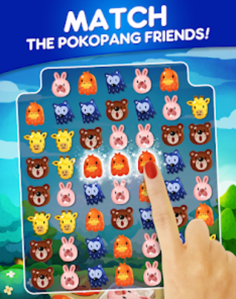 Pokopoko: Bunny Match 3 Puzzle screenshot
