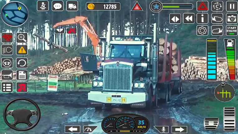 Mud Truck Driving Games 3D screenshot