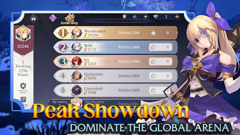 Maiden Academy: Idle RPG screenshot