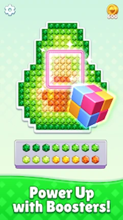 Sparkle Gem Color Puzzle screenshot