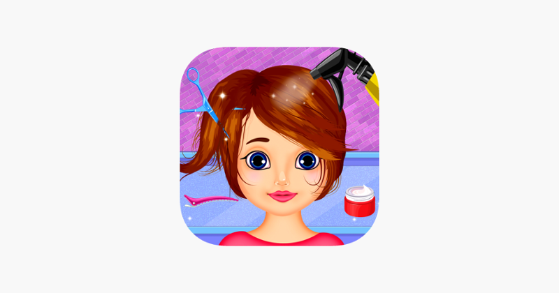 Hair Makeover Spa Salon Game Cover