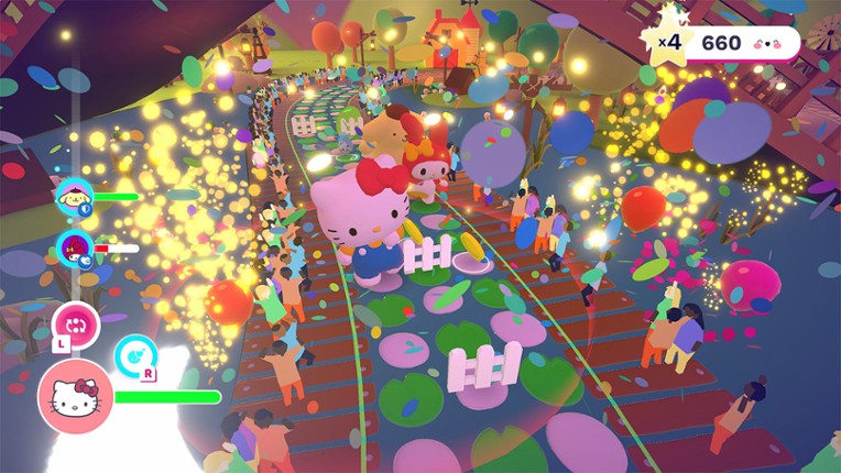 HELLO KITTY AND FRIENDS HAPPINESS PARADE screenshot