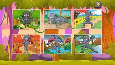 Jigsaw Puzzle Ninja for Kids and Toddler Image